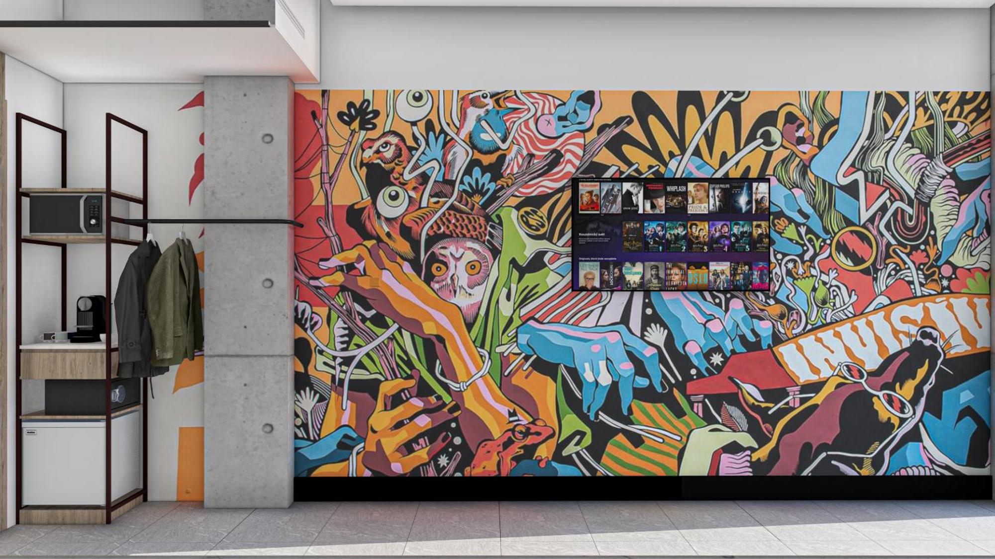 Street Art Hotel Roma Mexico City Luaran gambar