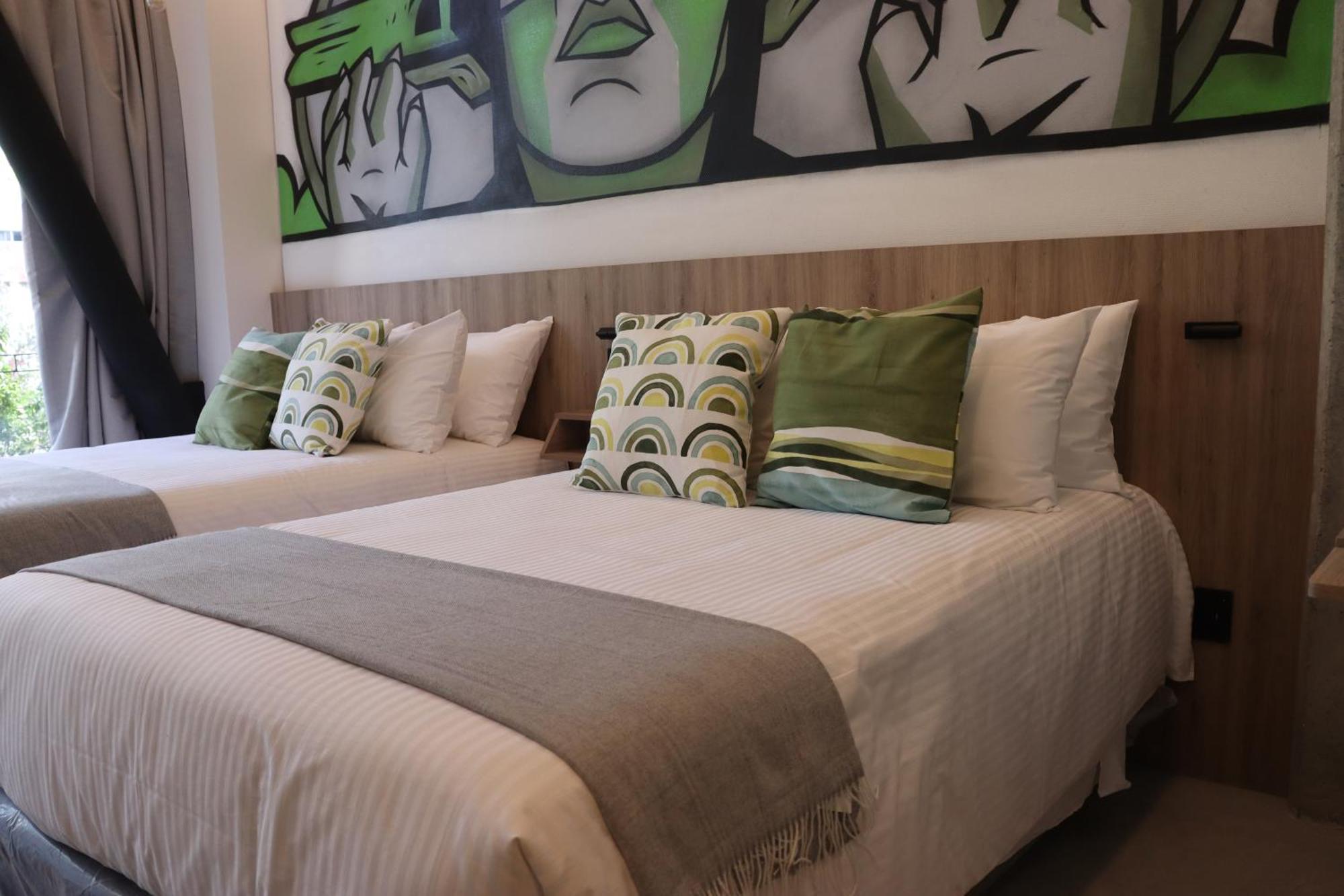 Street Art Hotel Roma Mexico City Luaran gambar