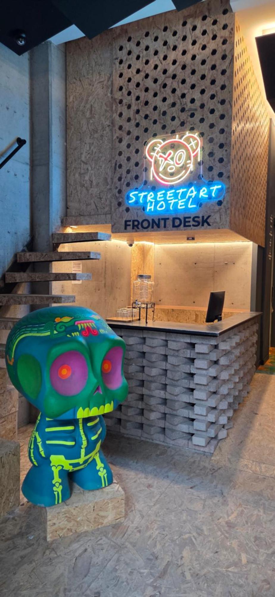 Street Art Hotel Roma Mexico City Luaran gambar