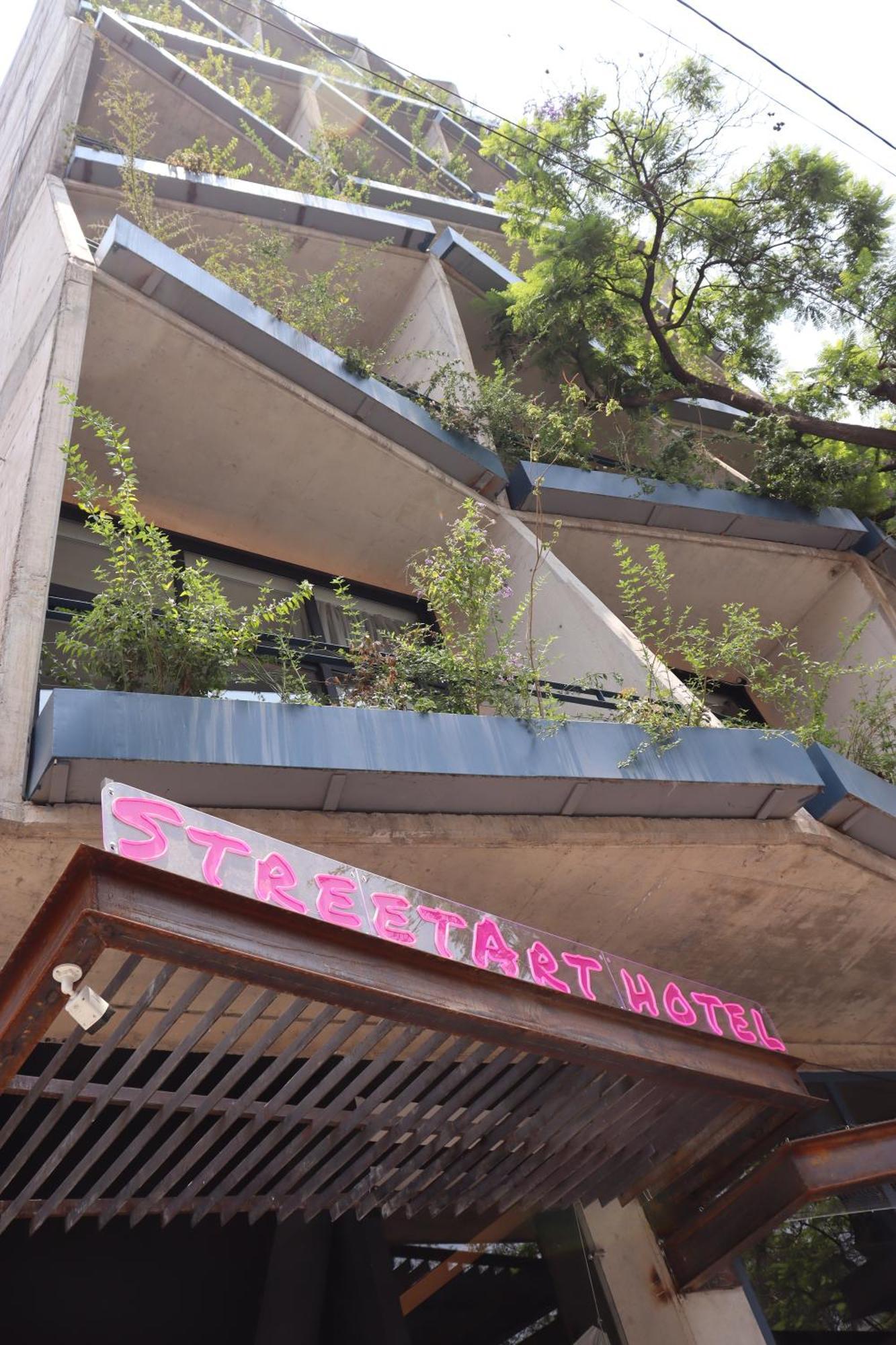 Street Art Hotel Roma Mexico City Luaran gambar