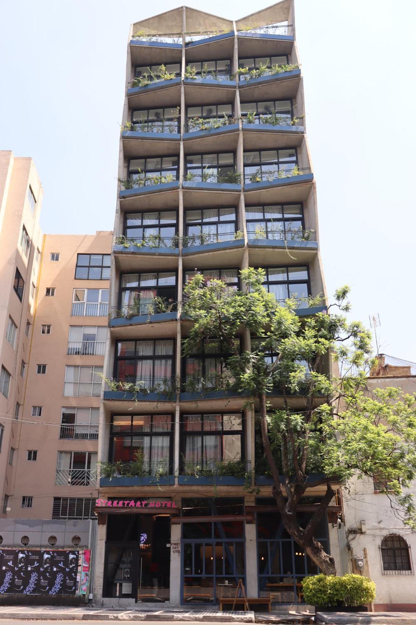 Street Art Hotel Roma Mexico City Luaran gambar