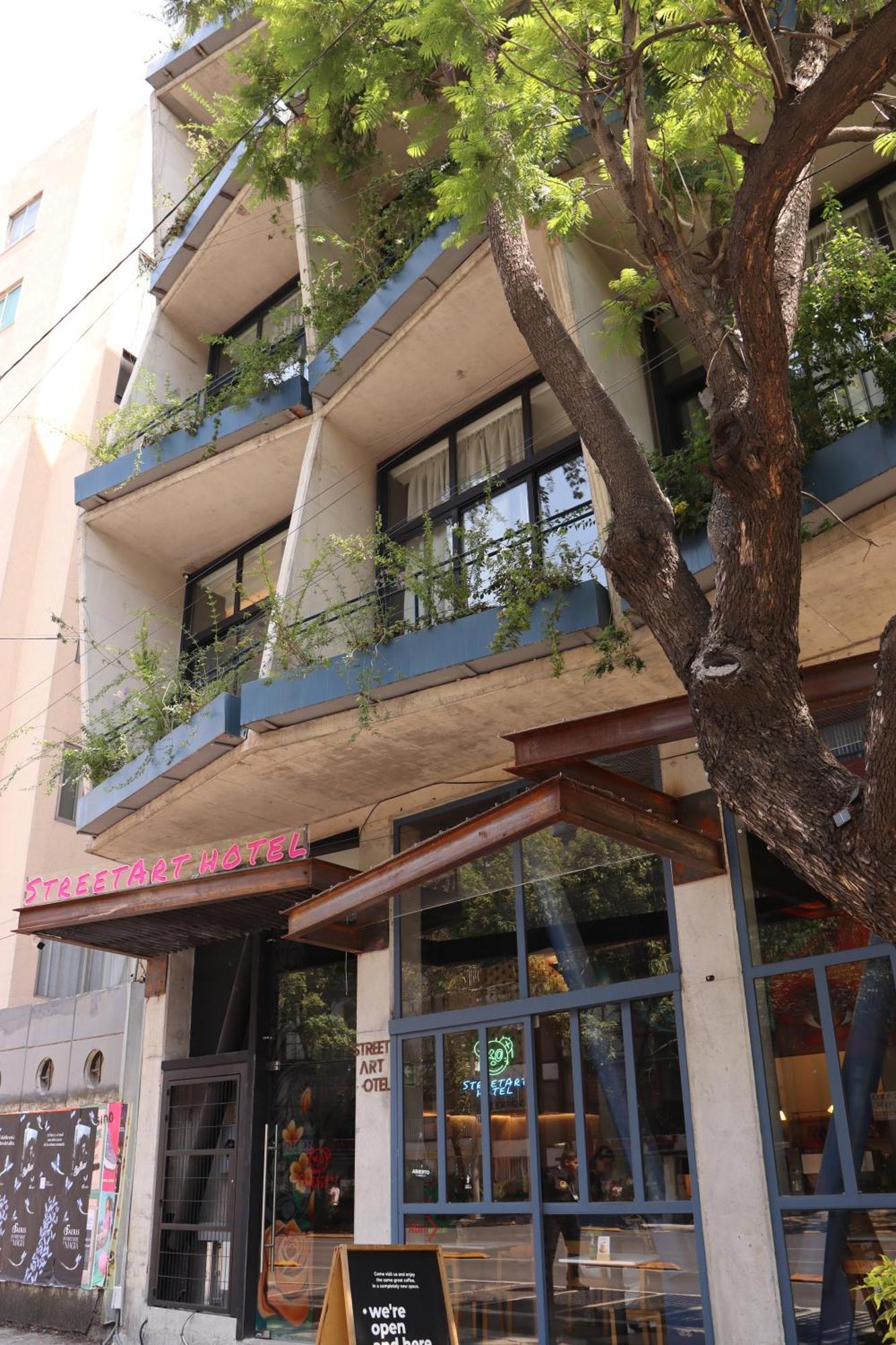 Street Art Hotel Roma Mexico City Luaran gambar