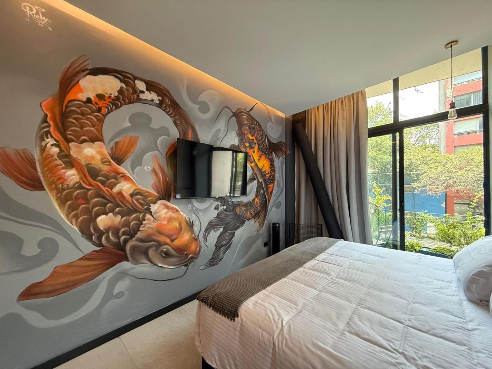 Street Art Hotel Roma Mexico City Luaran gambar