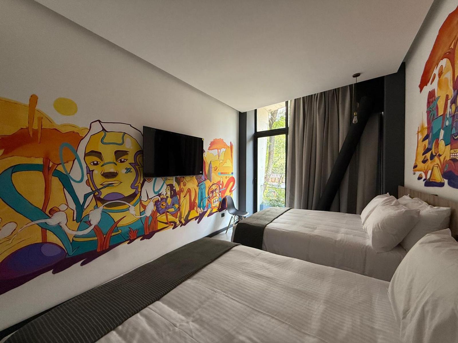 Street Art Hotel Roma Mexico City Luaran gambar